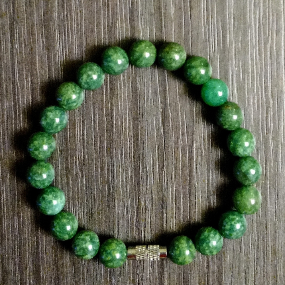African Green Jade Handmade Natural Gemstone